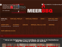 Tablet Screenshot of primogrillsandsmokers.nl